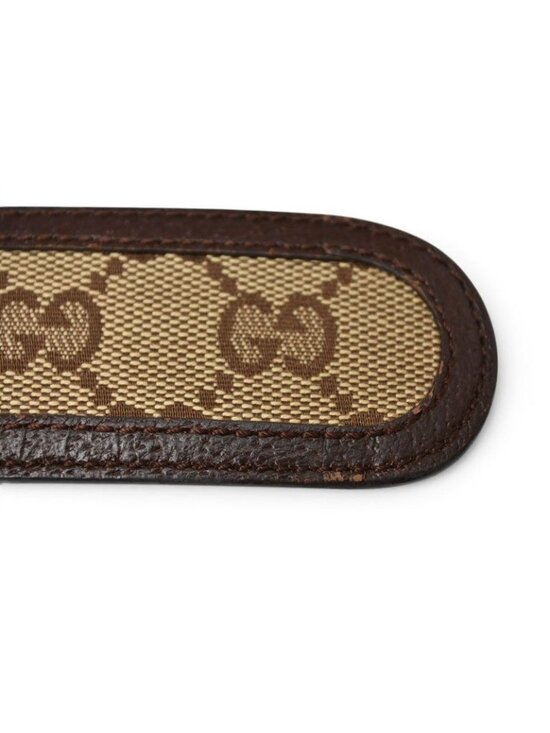 Gucci Belt GG Buckle Brown Beige 85 main image 12